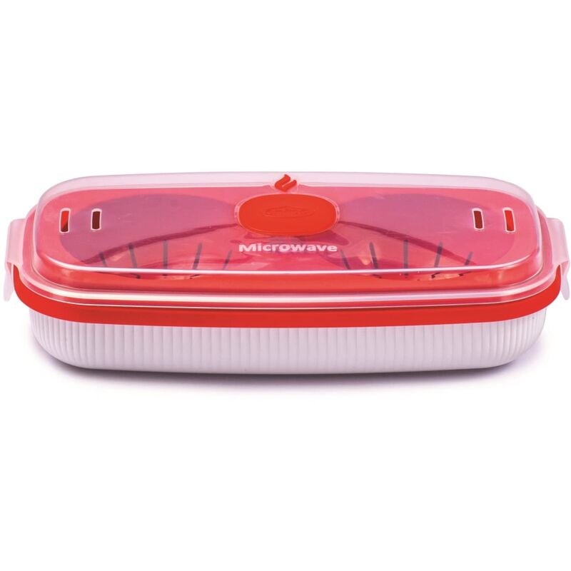 foto del prodotto cuoci uova, frittata omelette per microonde 0,75 lt colore bianco linea tempozero 24 x 12,5 x 6 cm bpa free made in italy snips