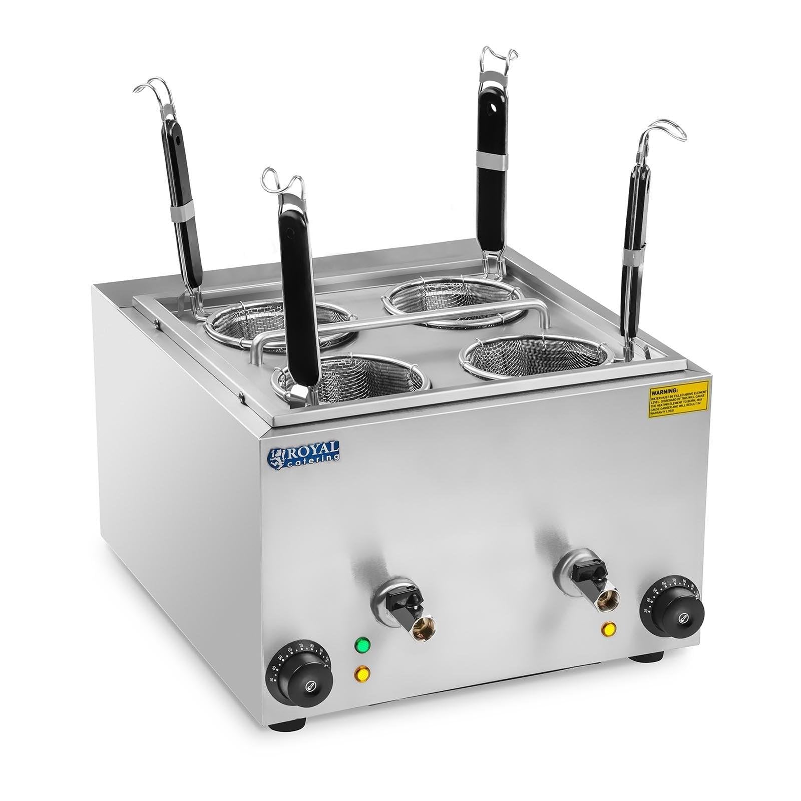 foto del prodotto cuocipasta 2 x 1500 watt 4 cestelli inox 14 0001266