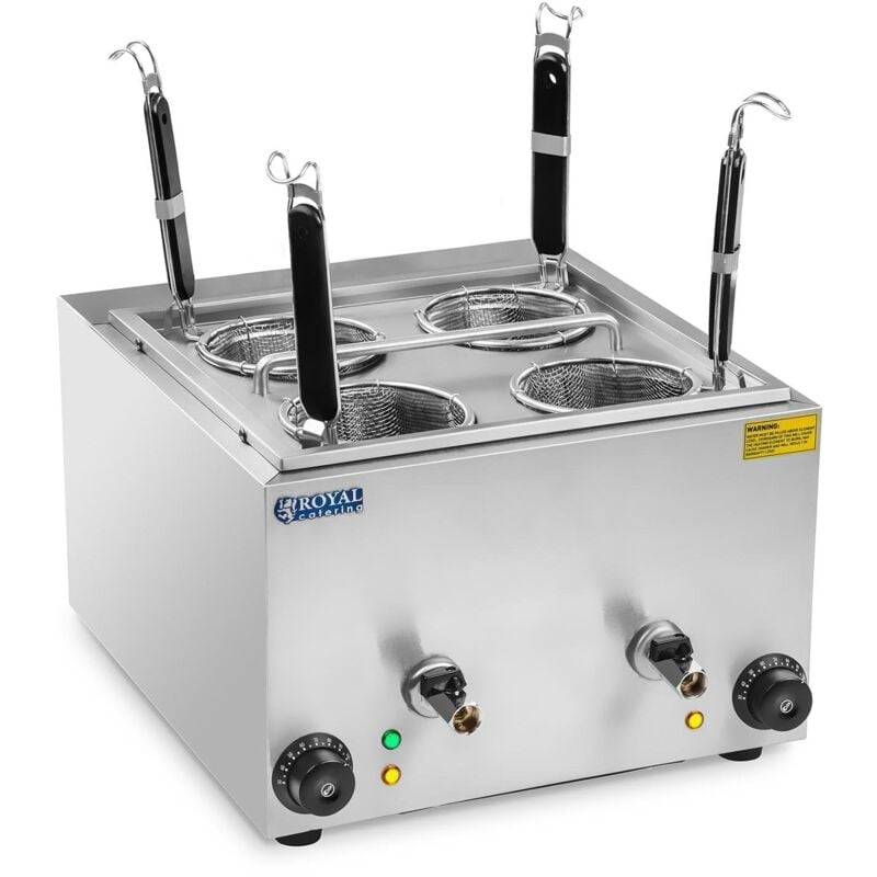 foto del prodotto cuocipasta 2 x 1500 watt 4 cestelli inox 140001266