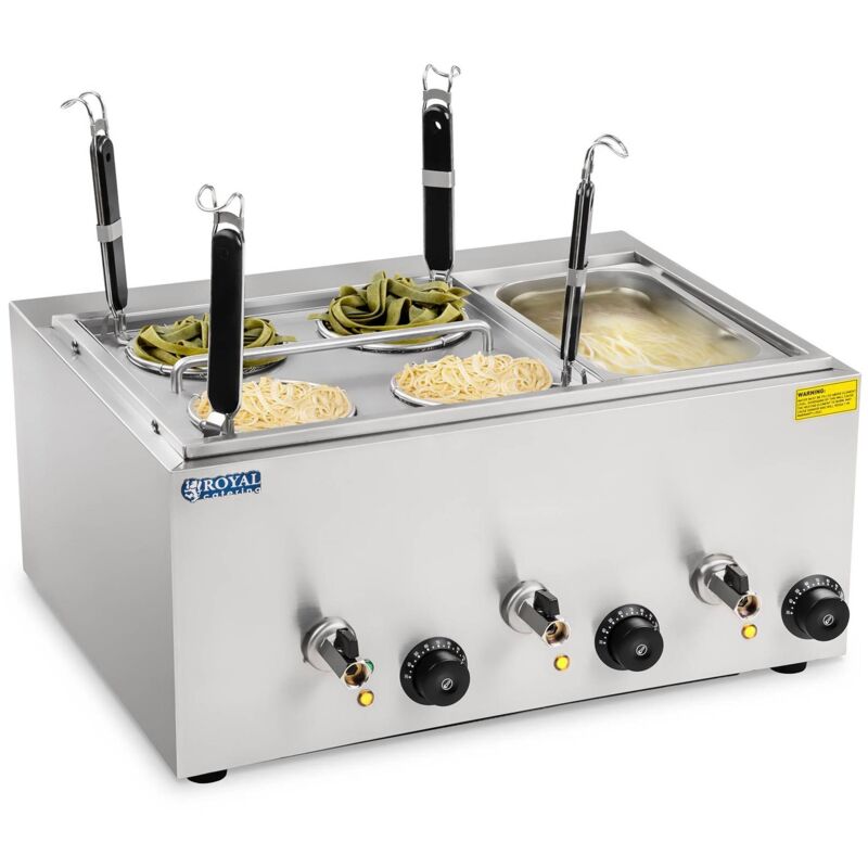 foto del prodotto cuocipasta elettrico rcnk 4 gn dimensioni 50 6 x 60 5 x 33 5 peso 13 8 kg