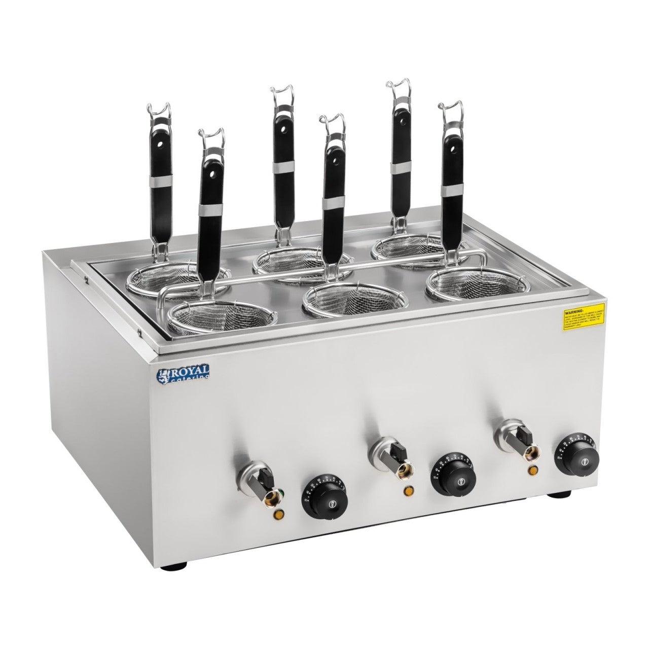 foto del prodotto cuocipasta inox 6 cestelli 14 0001268
