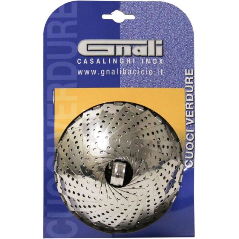 foto del prodotto cuociverdura medio in acciaio inox gnali