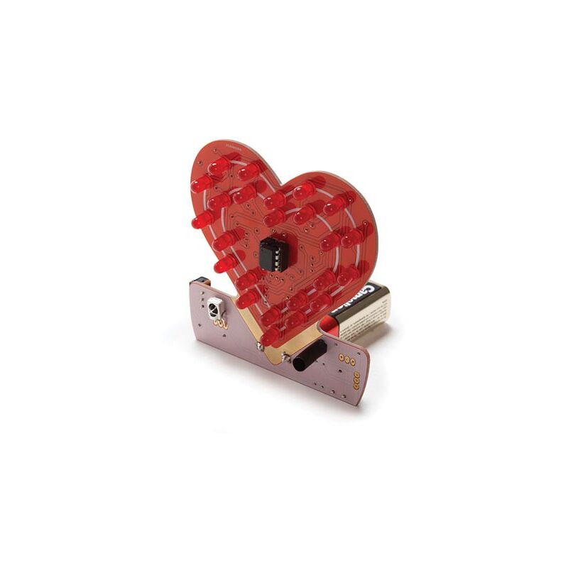 foto del prodotto cuore lampeggiante
