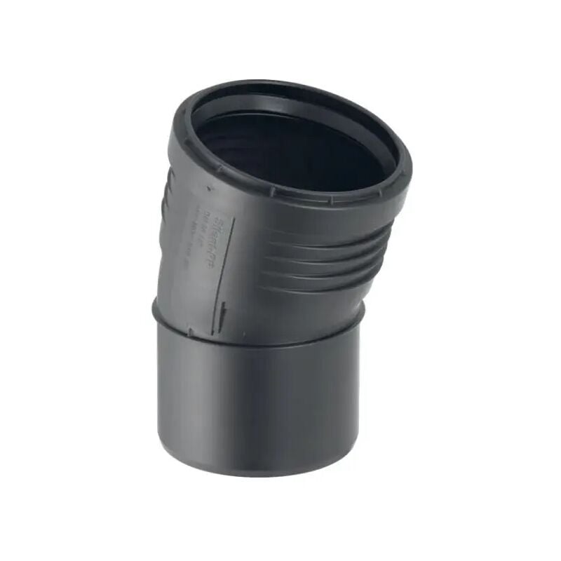 foto del prodotto curva 15 ad innesto in pp con guarnizione serie silent 90 geberit