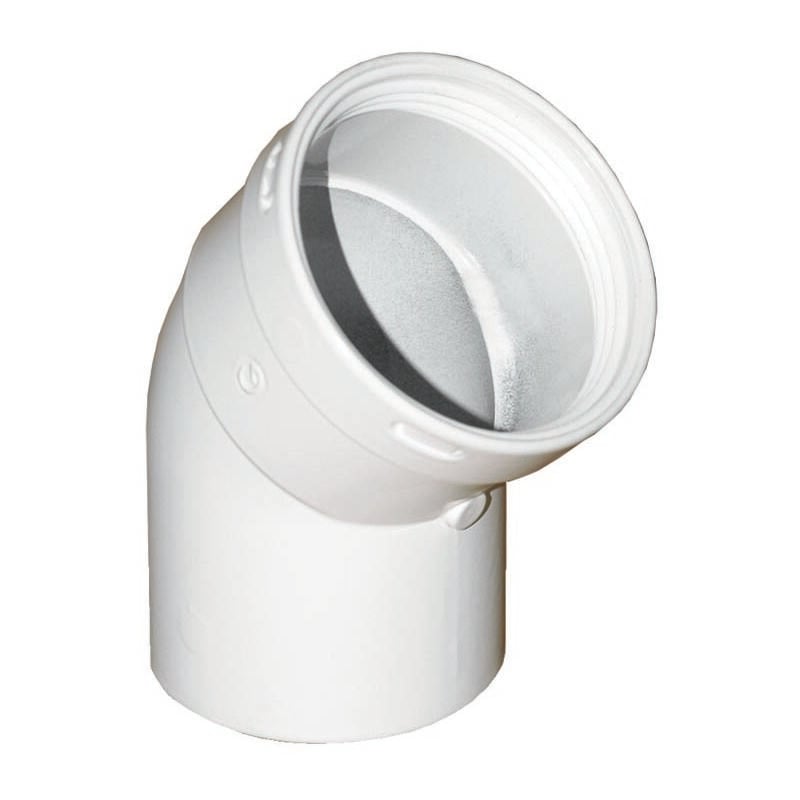 foto del prodotto curva 45 d.60 mf bianca