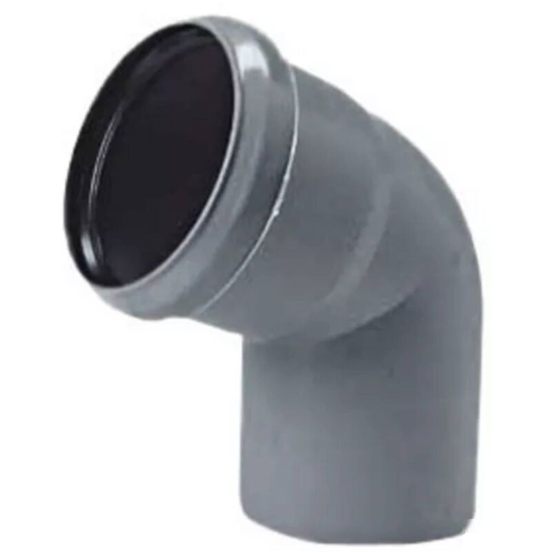 foto del prodotto curva 45 diam. 50 mm per tubo scarichi domestici 2 pezzi