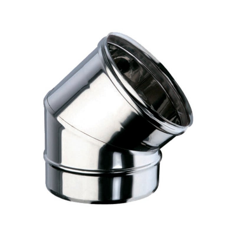 foto del prodotto curva 45 gradi inox diam 120