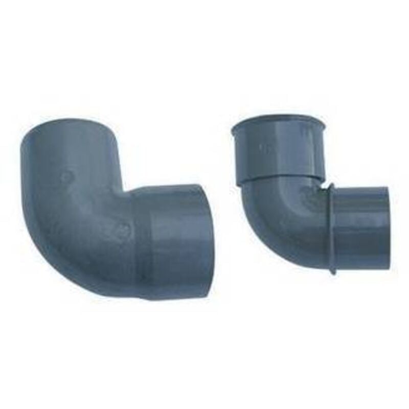 foto del prodotto curva 87 30' mf pvc grigio diam. 100