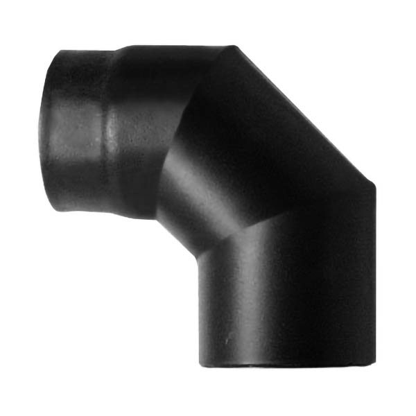 foto del prodotto curva 90 dn 150 smaltato 600 gradi stufa a legna ce made in italy
