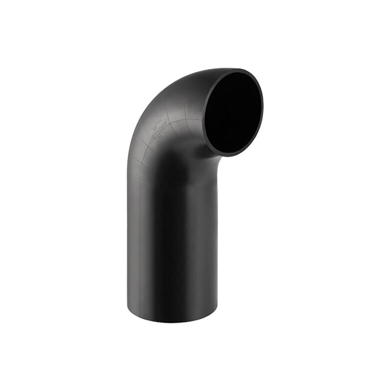 foto del prodotto curva 90° pe-hd raggio lungo ø90mm a saldare 366.055.16.1