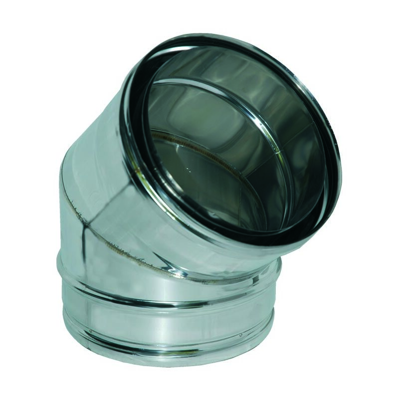 foto del prodotto curva a 45° mf curva inox dp aria 45g d80