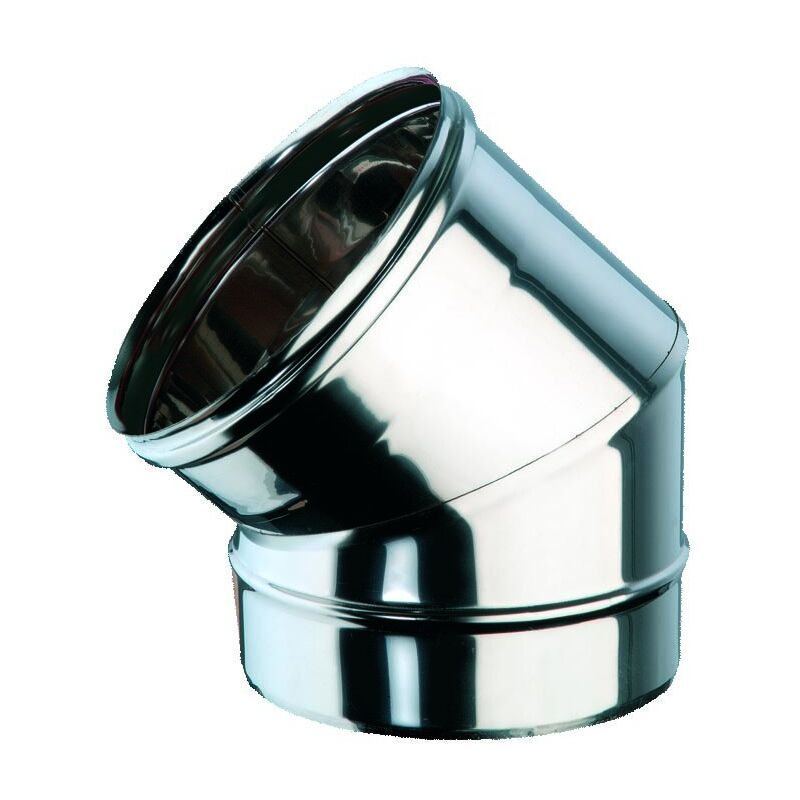 foto del prodotto curva a 45 mf diametro 300 in acciaio inox aisi 316l