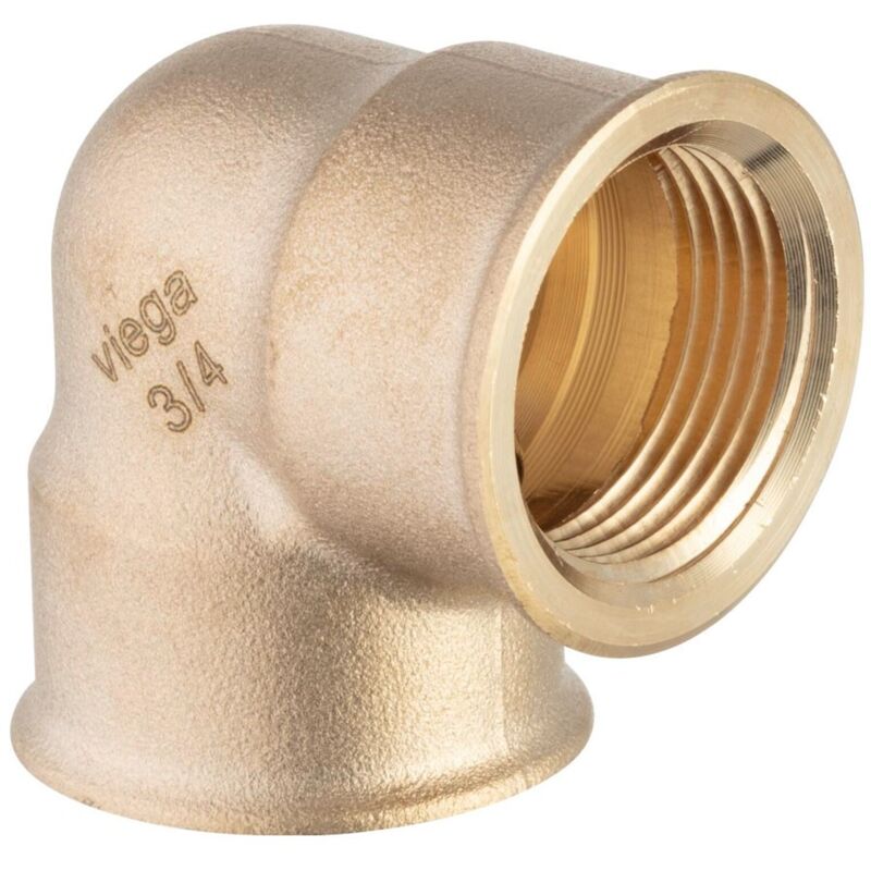 foto del prodotto curva a 90 3 4 1 2 bronzo, filettatura rp 320669
