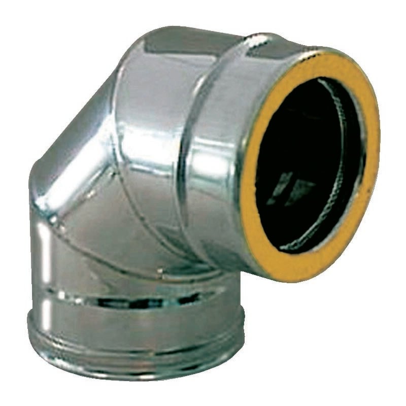foto del prodotto curva a 90 mf inox inox curva inox 90 gradi dp d200