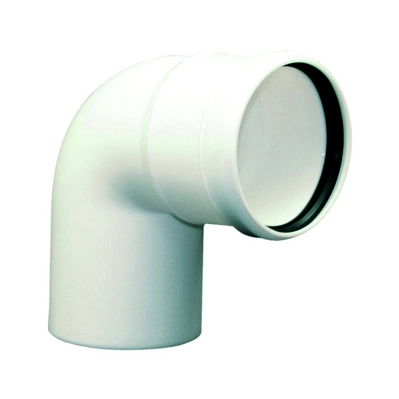 foto del prodotto curva a 90 mf pps gomito a 87 in pps d.200