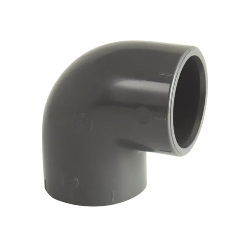 foto del prodotto curva a pressione in pvc 90 diametro 75 mm, femmina