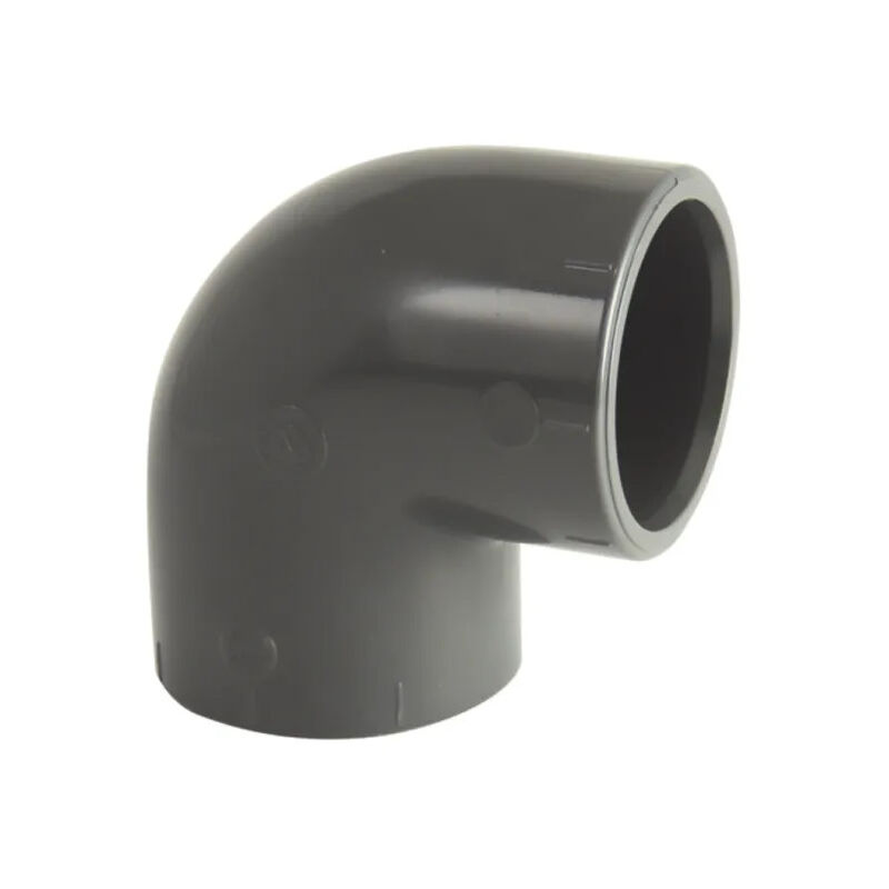 foto del prodotto curva a pressione in pvc 90 diametro 90 mm, femmina