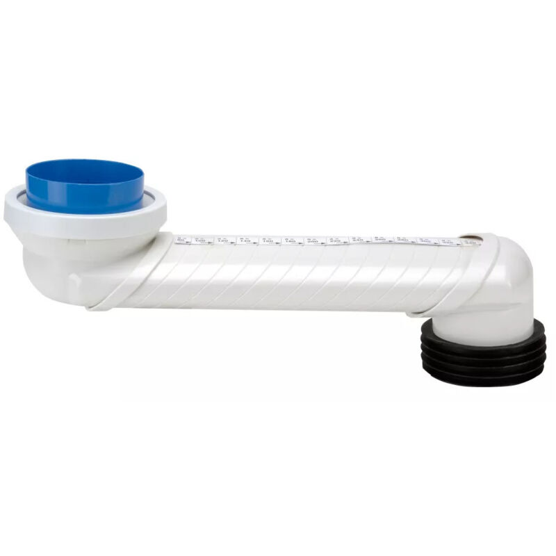 foto del prodotto curva a s nicoll 709254 kp04 p87mm l475mm per sostituzione wc a pavimento
