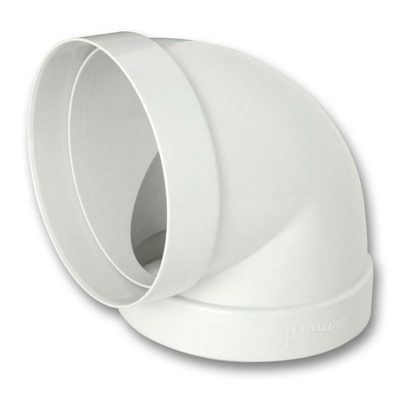 foto del prodotto curva di 90 gradi la ventilazione bianco ccr100b