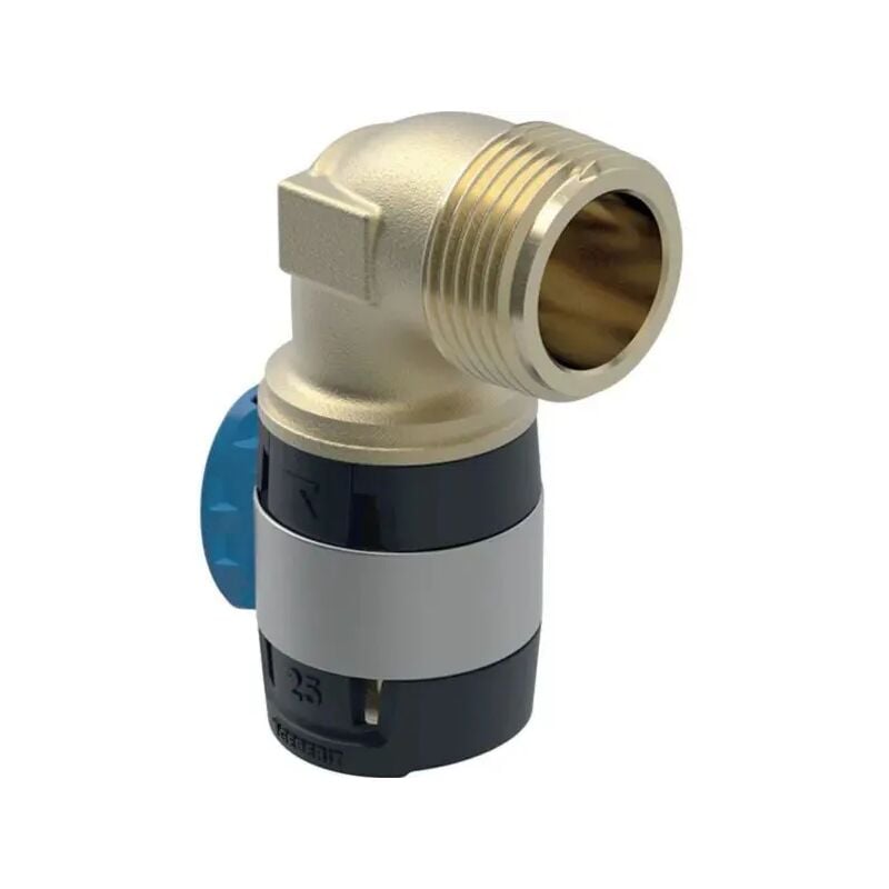 foto del prodotto curva di passaggio 90 flowfit con filetto maschio per multistrato a pressare 1 2' 16mm geberit