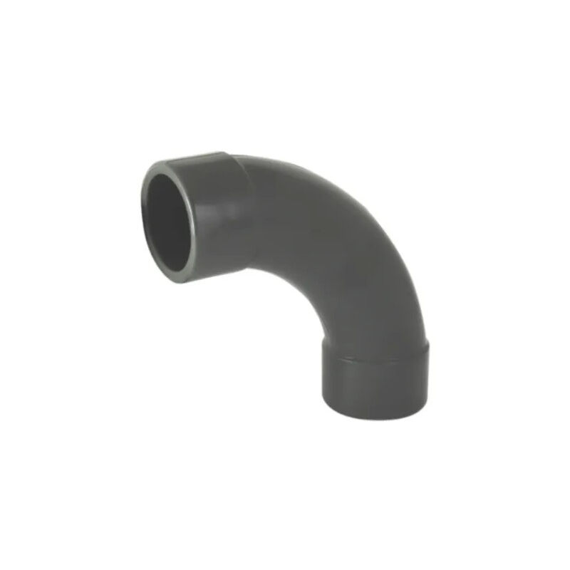 foto del prodotto curva di pressione in pvc 90 diametro 25 mm