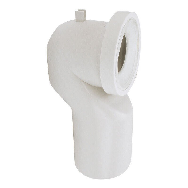 foto del prodotto curva di scarico a s per vaso d.110mm idral