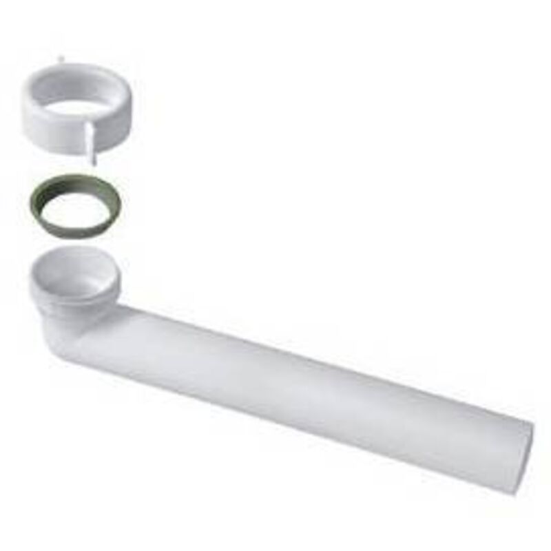 foto del prodotto curva filettata con ghiera e guarnizione 1 1 4 - 32x210 mm bonomini