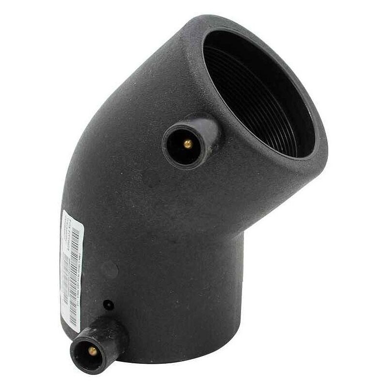 foto del prodotto curva gomito elettrosaldabile a 45 diametro 32 mm nupi 12ecem032