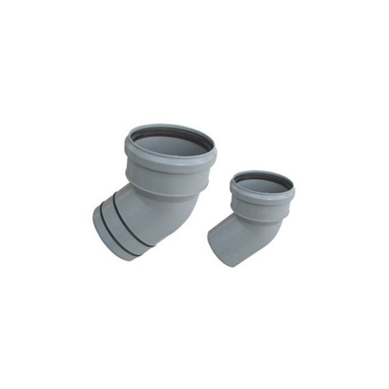 foto del prodotto curva in pp riduzione al pvc diam. 110 100 valsir 15 senza oring
