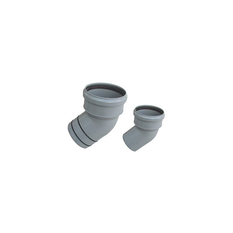foto del prodotto curva in pp riduzione al pvc diam. 110 100 valsir 30 senza oring