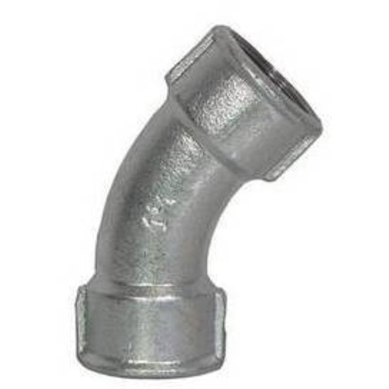 foto del prodotto curva lunga ff 45 zincata 1 atusa