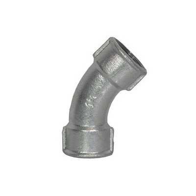 foto del prodotto curva lunga zincata 45 4 quot 
