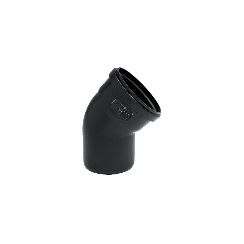foto del prodotto curva phono black 45 mf diam. 100 mm nicol