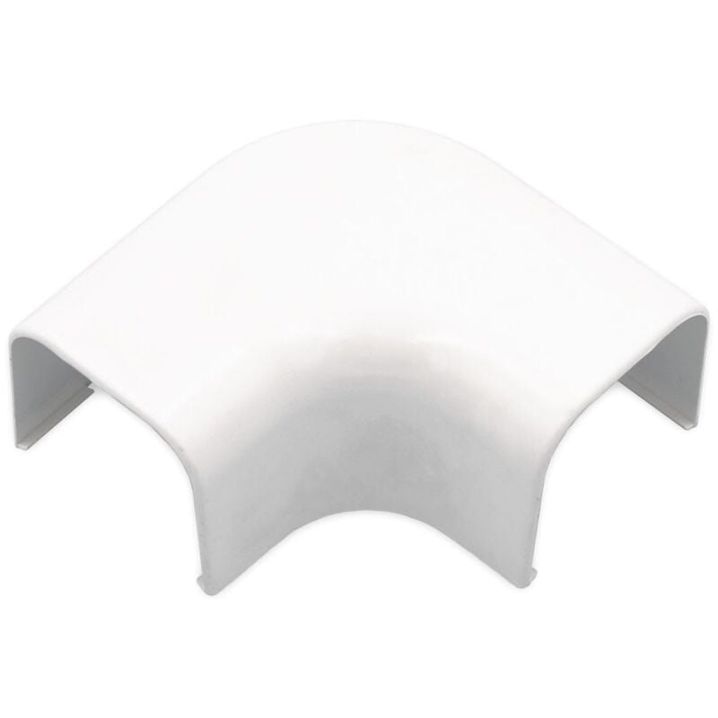 foto del prodotto curva piana 90x65 mm compatibile con canaline eva e sonia 00000012797