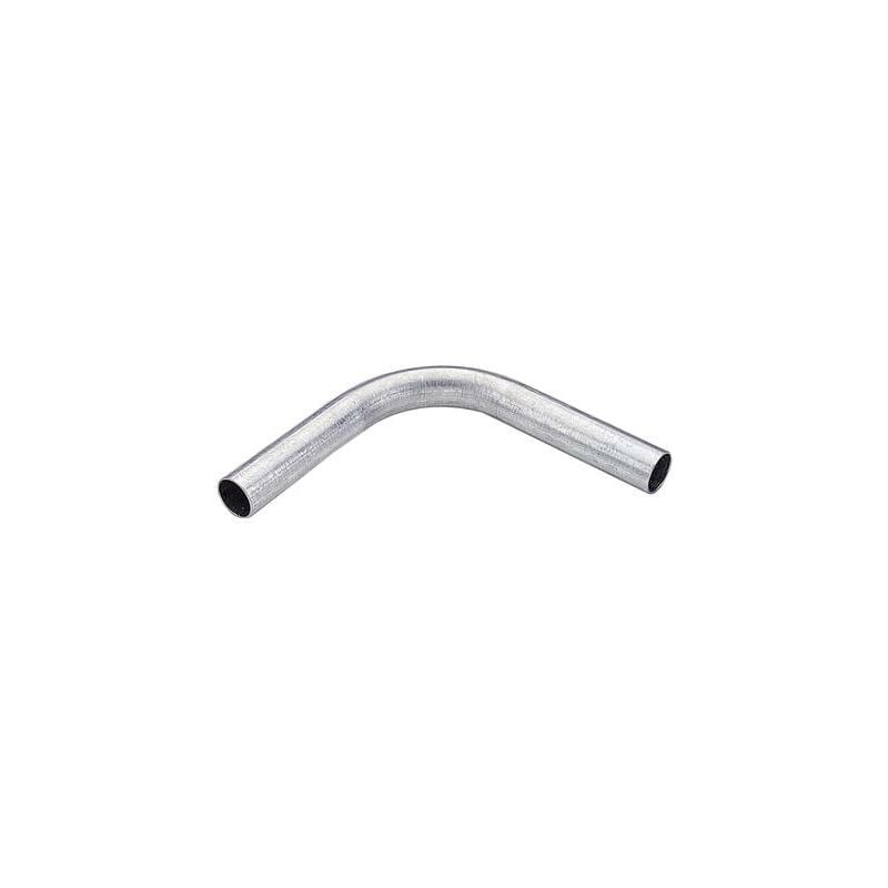 foto del prodotto curva taz a 90 gradi ricavate da tubo taz, materiale acciaio zincato secondo euronorm 142 95 e 147 91, diametro esterno tubo 40mm