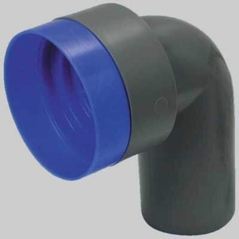 foto del prodotto curva tecnica con tappo dm. 40 morsetto 53x50 40