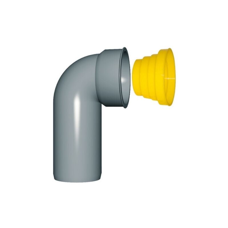 foto del prodotto curva tecnica con tappo protezione diam. 32 46 nicol