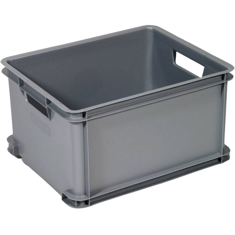 foto del prodotto curver 156011 scatola di immagazzinaggio unibox classic l impilabile l x a x p 430 x 235 x 350 mm argento 1 pz.
