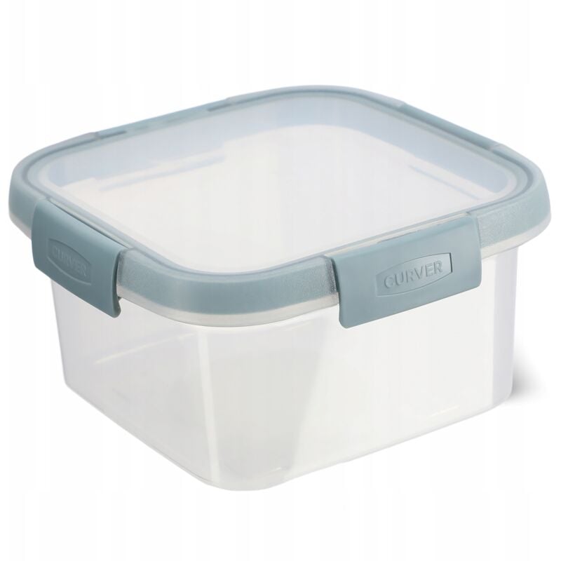 foto del prodotto curver 249952 scatola portaoggetti, fresh square 1.1l riciclo linea smart eco 