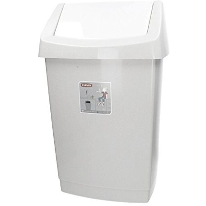 foto del prodotto curver click it tilting basket 25l, colore grigio lux granito, design elegante e funzionale, ideale per riporre e organizzare, elevata durata,