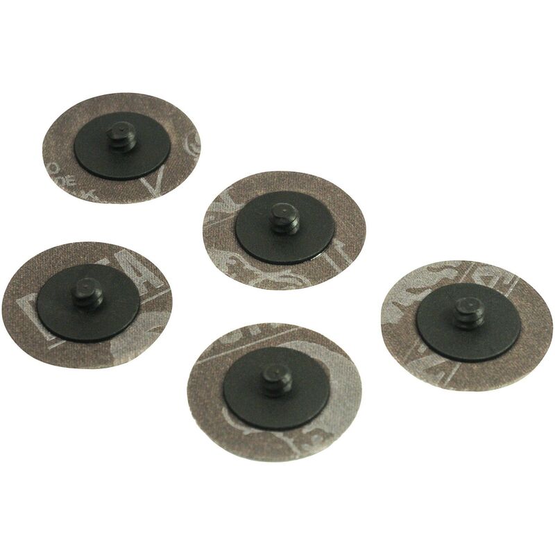 foto del prodotto cuscinetti abrasivi 50 mm grana 80 9033 11 s080 5 pezzi