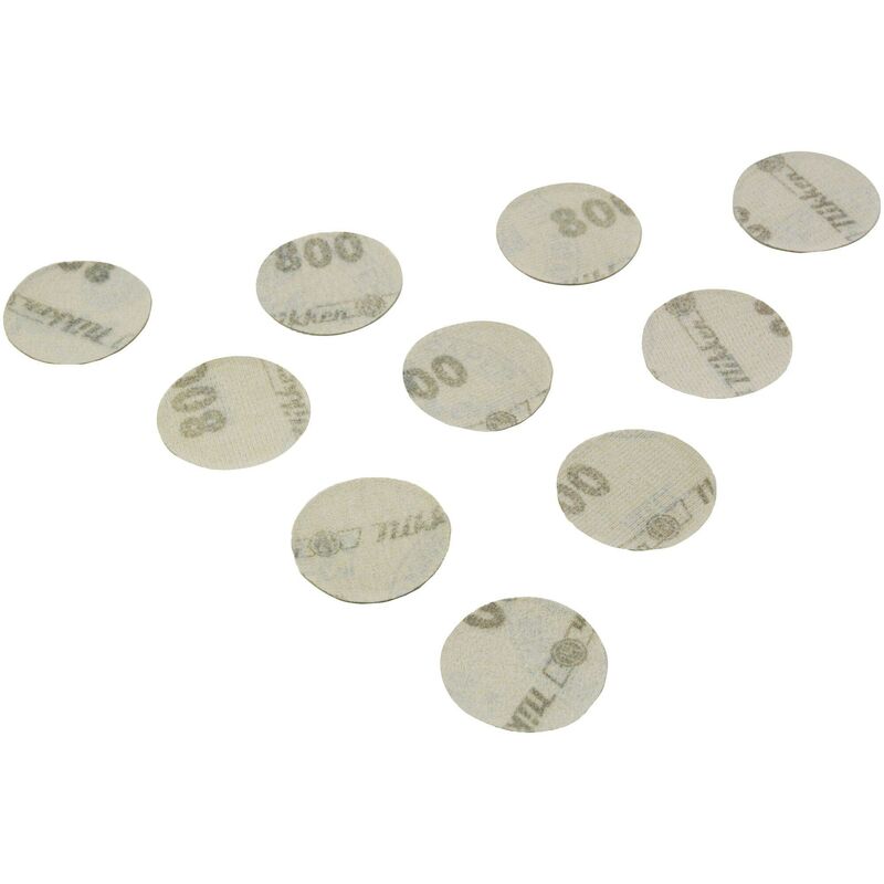foto del prodotto cuscinetti abrasivi ricambio grana 800 50 mm 9033 5 08 10