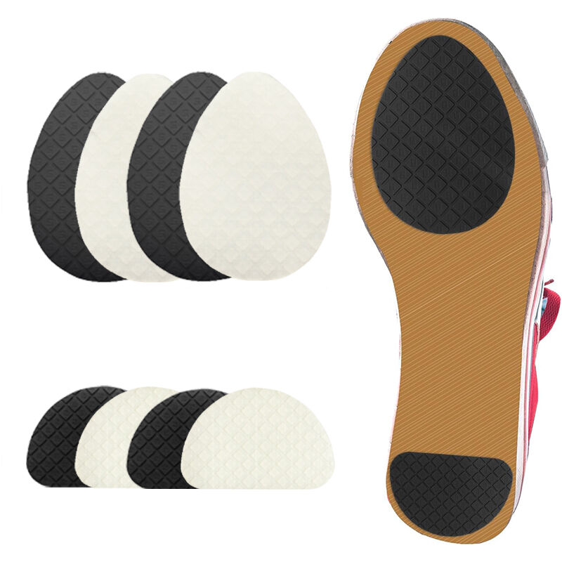 foto del prodotto cuscinetti antiscivolo per scarpe, protezioni adesive per suole di scarpe, cuscinetti per tacchi alti, impugnature antiscivolo per donne e uomini