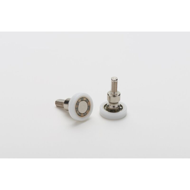 foto del prodotto cuscinetti box doccia rotelle a sfera di ricambio kit di 2 pezzi ec 3301