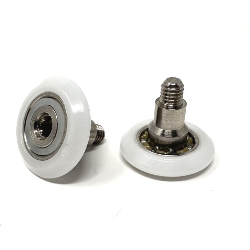 foto del prodotto cuscinetti box doccia rotelle a sfera di ricambio kit di 2 pezzi ec 3306