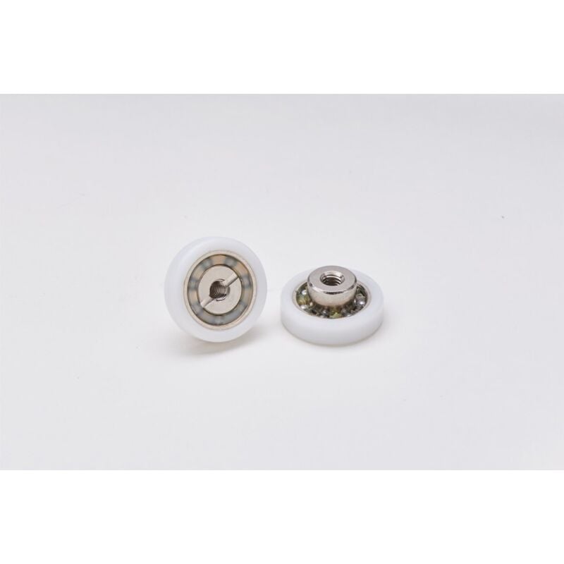 foto del prodotto cuscinetti box doccia rotelle a sfera di ricambio kit di 2 pezzi ec 3307