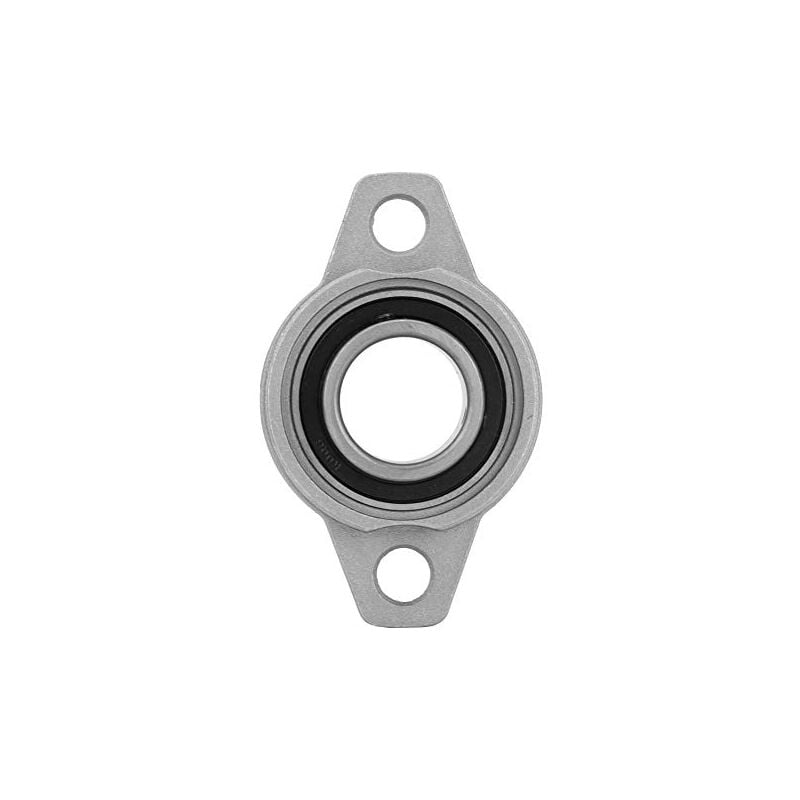 foto del prodotto cuscinetto flangiato con supporto a cuscinetto da 30 mm, cuscinetto montato in lega di zinco e alluminio in miniatura kfl006, cuscinetto flangiato