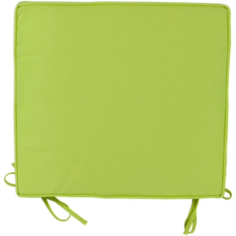 foto del prodotto cuscini box per sedie poltrone 6 pz verde mela cm 38x41x5 da giardino esterno