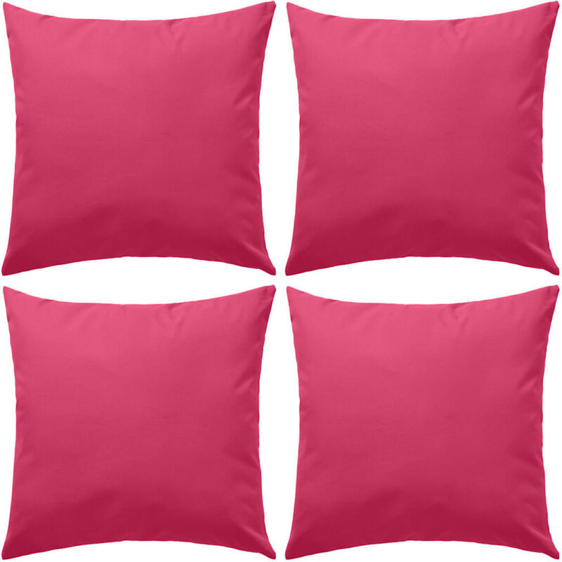 foto del prodotto cuscini da esterno 4 pz 45x45 cm rosa vidaxl