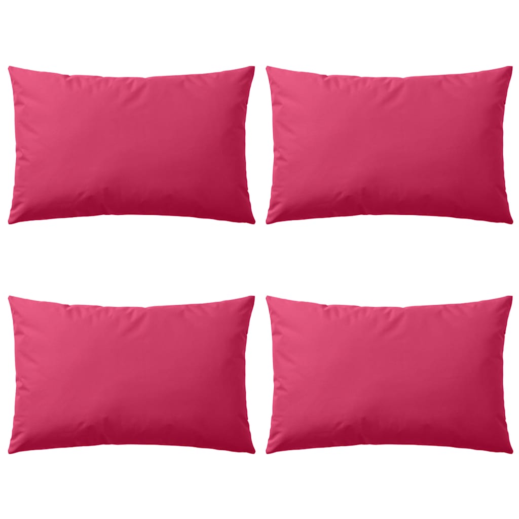 foto del prodotto cuscini da esterno 4 pz 60x40 cm rosa cod mxl 39993